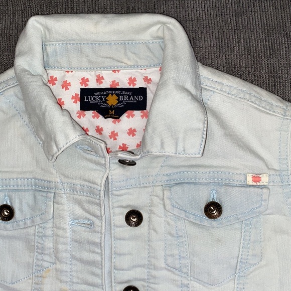 Lucky brand Jean cropped jacket - Picture 3 of 3